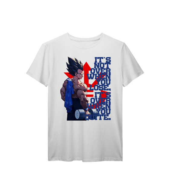 Camiseta Esportiva Its Not Over You Lose