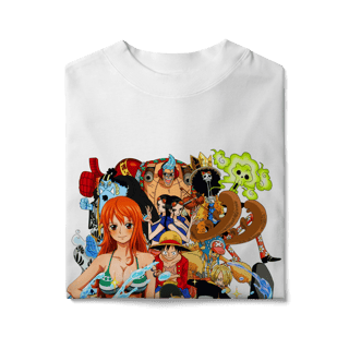 Nome do produto Camiseta Oversized One Piece Nami