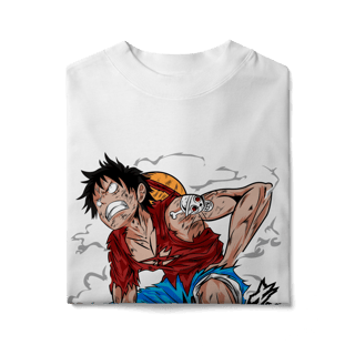 Nome do produto Camiseta Oversized One Piece Monkey D. Luffy Irado