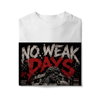 Nome do produto Camiseta Oversized No Weak Days