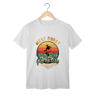 Nome do produto Camiseta Clássica West Coast Surf Paradise