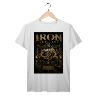 Nome do produto Camiseta Premium Iron Religion