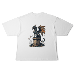 Nome do produto Camiseta Oversized Dragão
