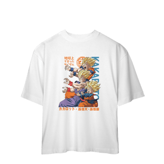 Nome do produto Camiseta Oversized DBZ Kakaroto