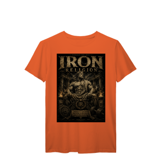 Nome do produto Camiseta Premium Iron Religion