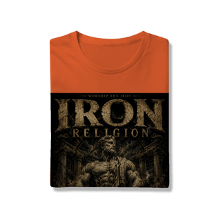 Nome do produto Camiseta Premium Iron Religion