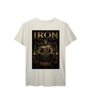 Nome do produto Camiseta Premium Iron Religion