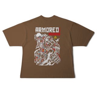 Nome do produto Camiseta Oversized Attack On Titans Mecha