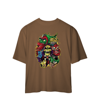 Nome do produto Camiseta Oversized Vilões Mestres Do Universo