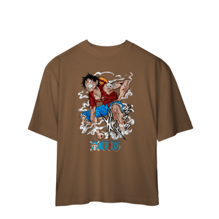 Nome do produto Camiseta Oversized One Piece Monkey D. Luffy Irado