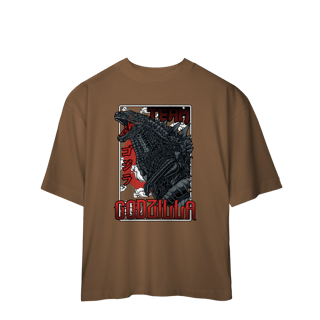 Nome do produto Camiseta Oversized Team Godzilla