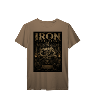 Nome do produto Camiseta Premium Iron Religion