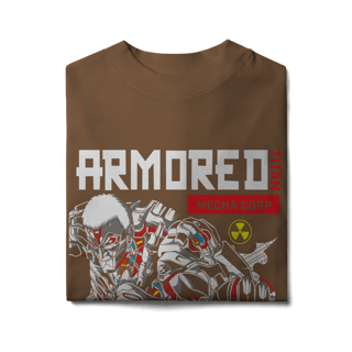 Nome do produto Camiseta Oversized Attack On Titans Mecha