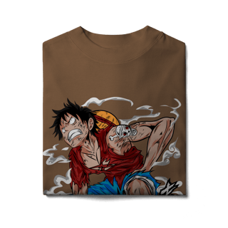 Nome do produto Camiseta Oversized One Piece Monkey D. Luffy Irado
