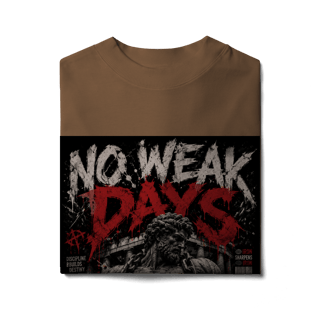 Nome do produto Camiseta Oversized No Weak Days