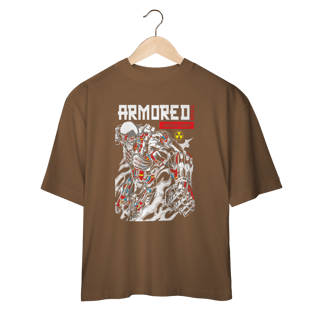 Nome do produto Camiseta Oversized Attack On Titans Mecha