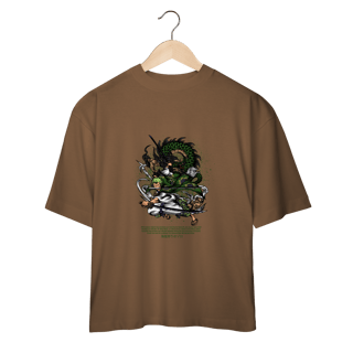 Nome do produto Camiseta Oversized One Piece Roronoa Zoro