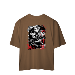 Nome do produto Camiseta Oversized Demon Slayer