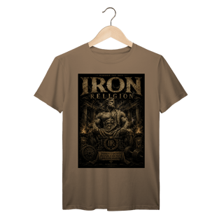 Nome do produto Camiseta Premium Iron Religion