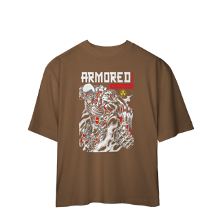 Nome do produto Camiseta Oversized Attack On Titans Mecha
