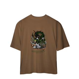Nome do produto Camiseta Oversized One Piece Roronoa Zoro