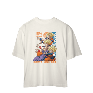 Nome do produto Camiseta Oversized DBZ Kakaroto