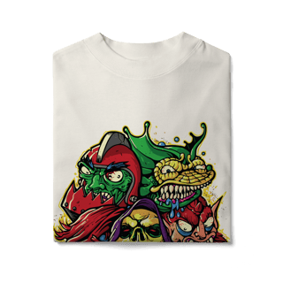 Nome do produto Camiseta Oversized Vilões Mestres Do Universo
