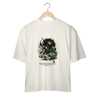 Nome do produto Camiseta Oversized One Piece Roronoa Zoro