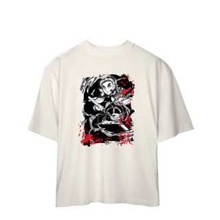 Nome do produto Camiseta Oversized Demon Slayer