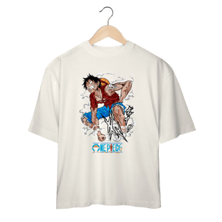Nome do produto Camiseta Oversized One Piece Monkey D. Luffy Irado