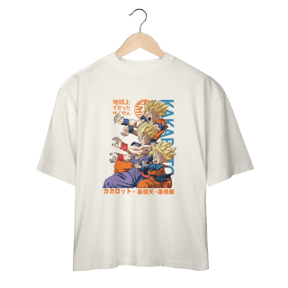 Nome do produto Camiseta Oversized DBZ Kakaroto