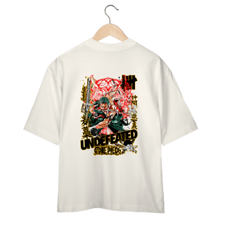 Nome do produto Camiseta Oversized One Piece Undefeated IV
