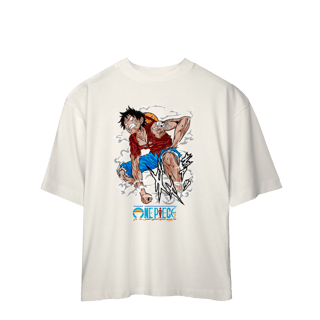 Nome do produto Camiseta Oversized One Piece Monkey D. Luffy Irado