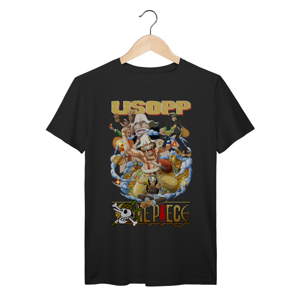 Nome do produto: Camiseta One Piece Usopp