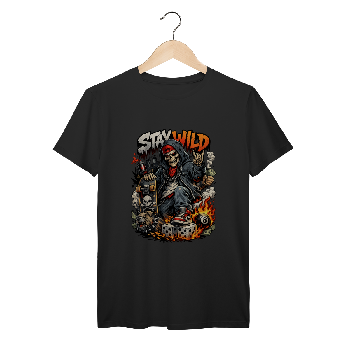 Nome do produto: Camiseta Premium Stay Wild