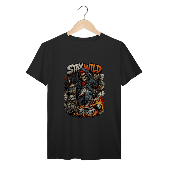 Camiseta Premium Stay Wild