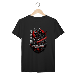 Camiseta Premium Cyber Samurai