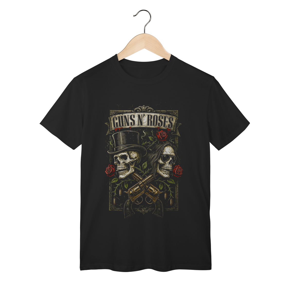 Nome do produto: Camiseta Clássica Guns I