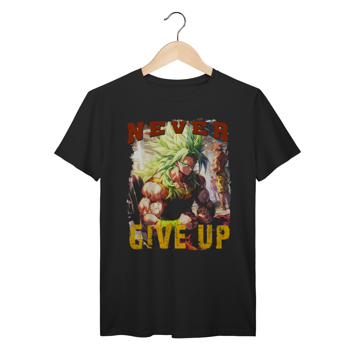 Nome do produto: Camiseta Esportiva Never Give Up