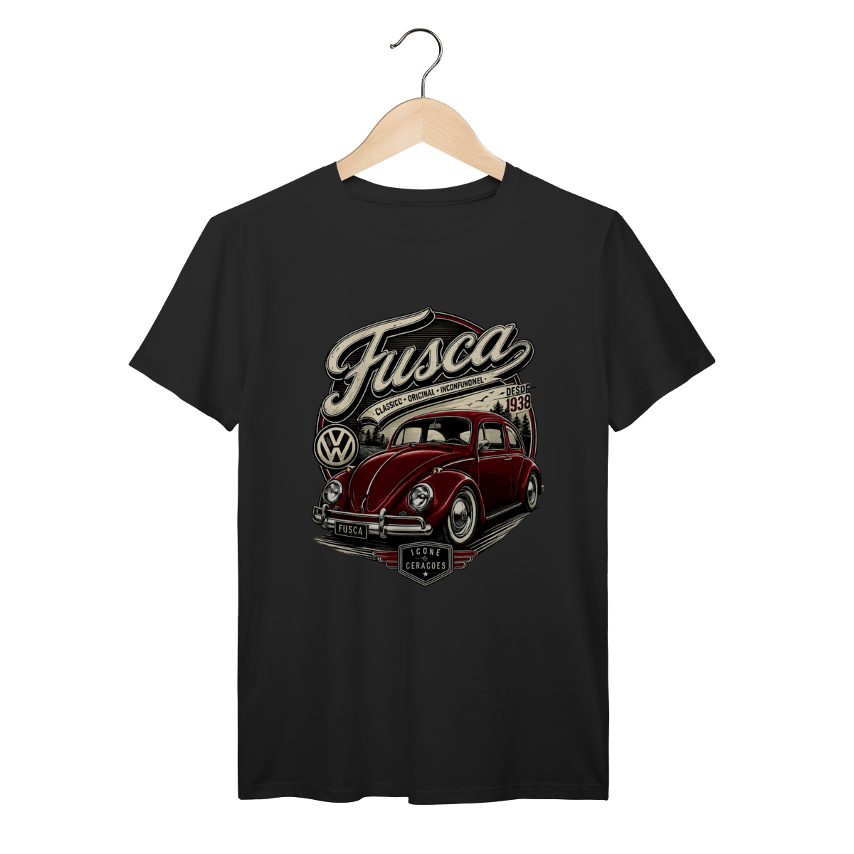 Nome do produto: Camiseta Automotiva Fusca I
