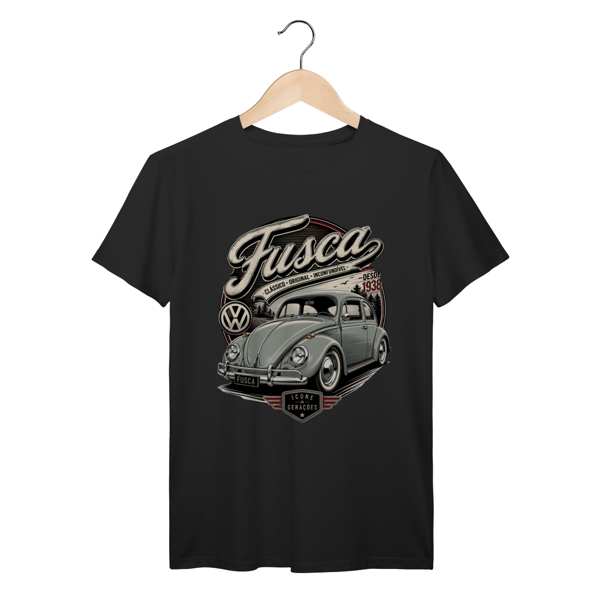 Nome do produto: Camiseta Automotiva Fusca II