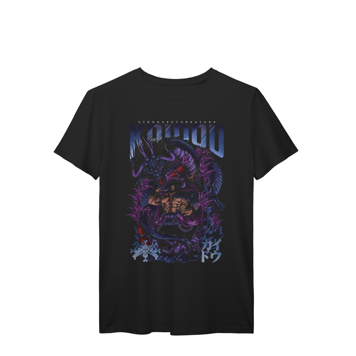 Camiseta Kaido Forma Dragão Yonkou Anime Premium