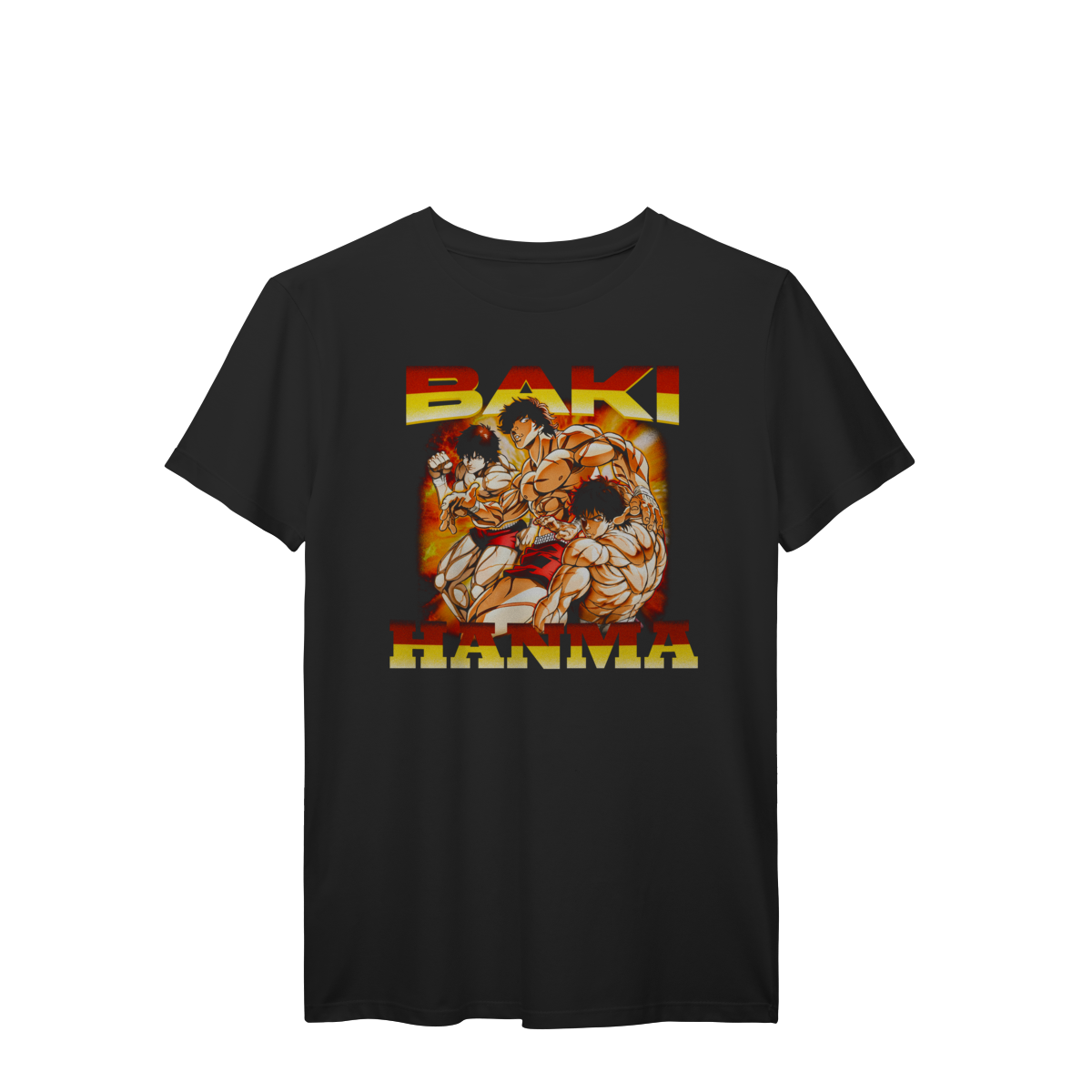 Camiseta Lutador Supremo Artes Marciais Anime Premium