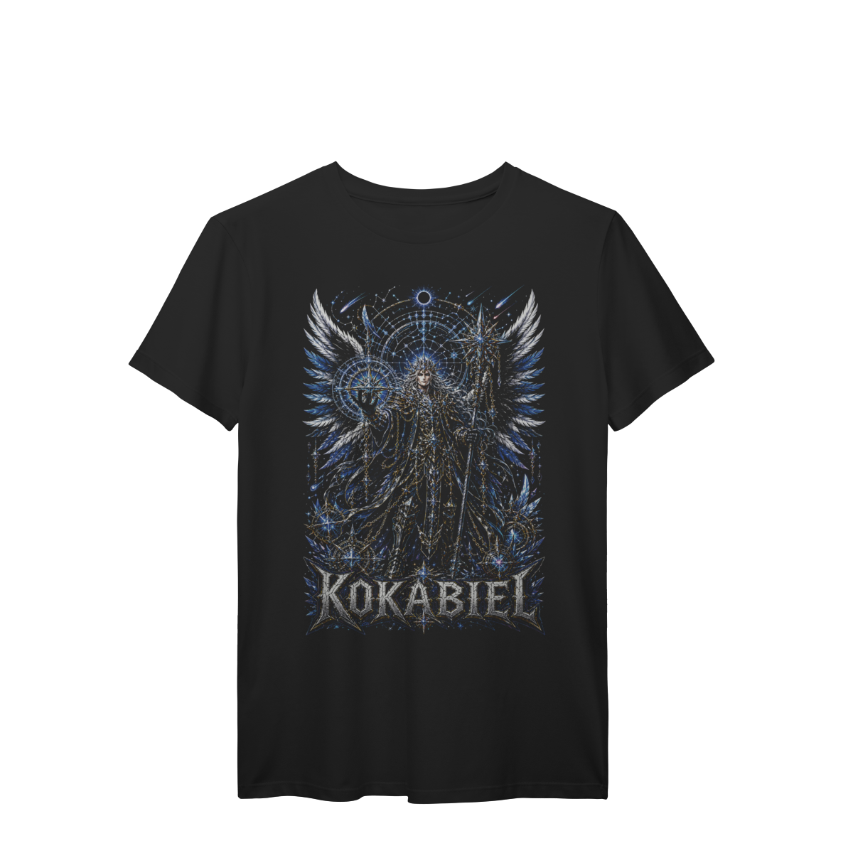 Camiseta Kokabiel Anjo Vigilante Guardião das Estrelas Premium.