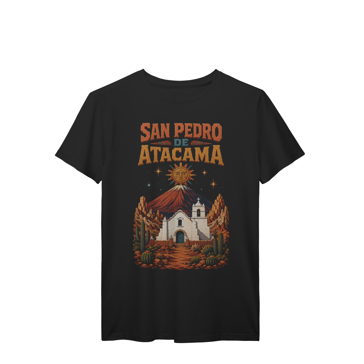 Camiseta San Pedro de Atacama Chile Deserto Andino Travel Vintage Premium
