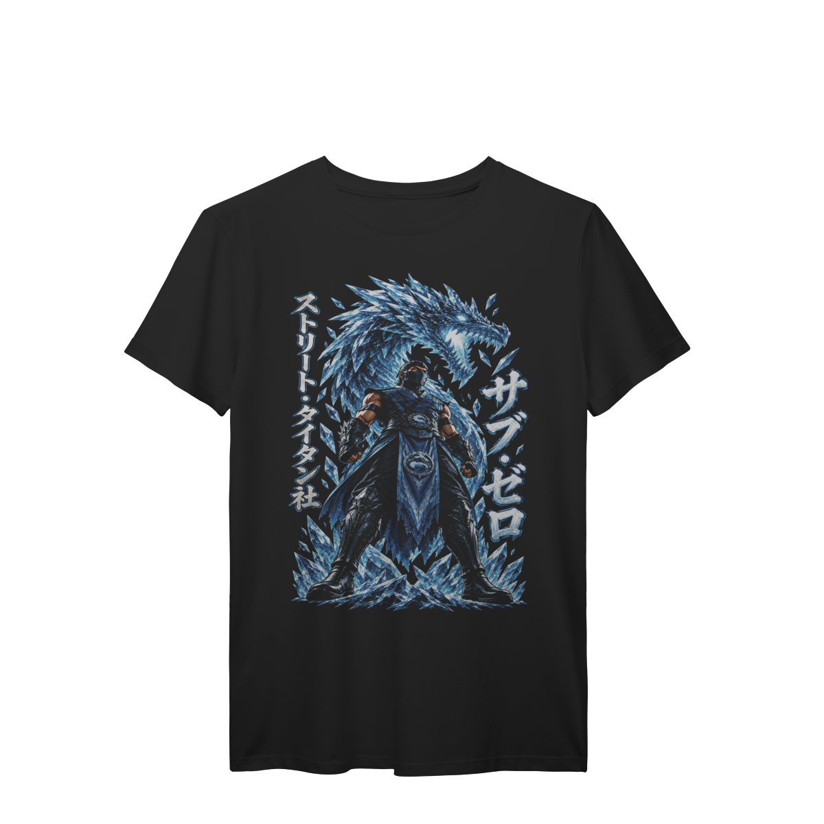 Camiseta Sub-Zero Dragão de Gelo Poder Congelante Gamer Premium