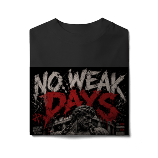 Nome do produto Camiseta Oversized No Weak Days