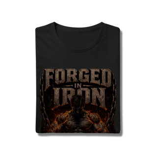 Nome do produto Camiseta Premium Forged in Iron