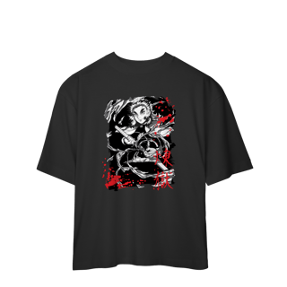 Nome do produto Camiseta Oversized Demon Slayer