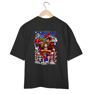 Nome do produto Camiseta Oversized One Piece Monkey D. Luffy